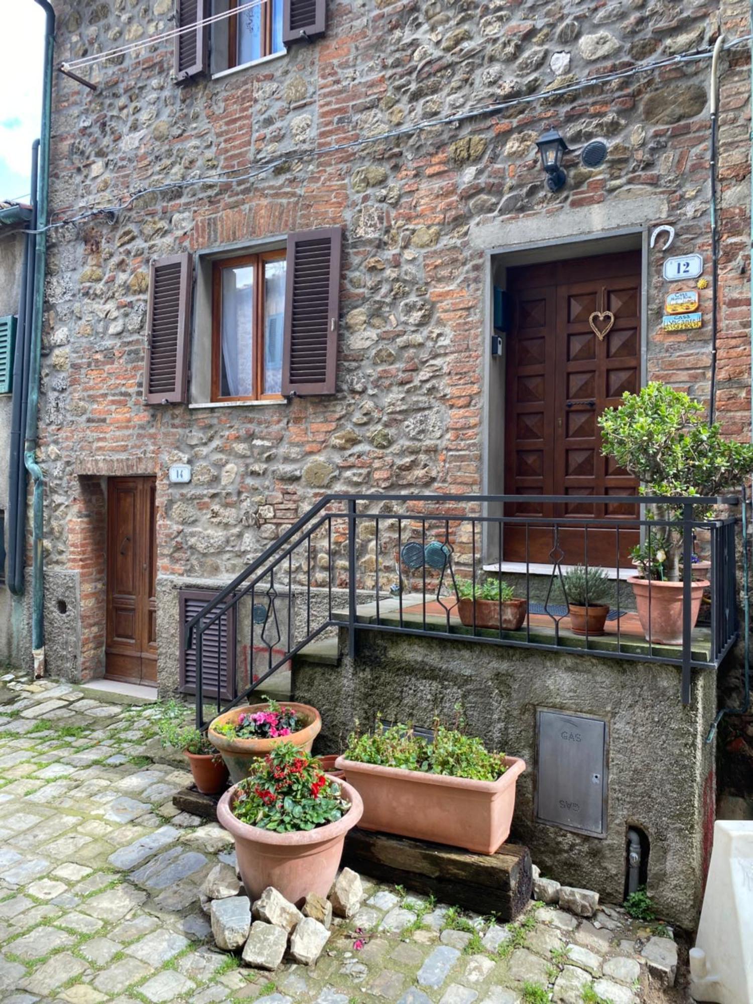 Villa Casa Nonna Rina Chiusdino Esterno foto